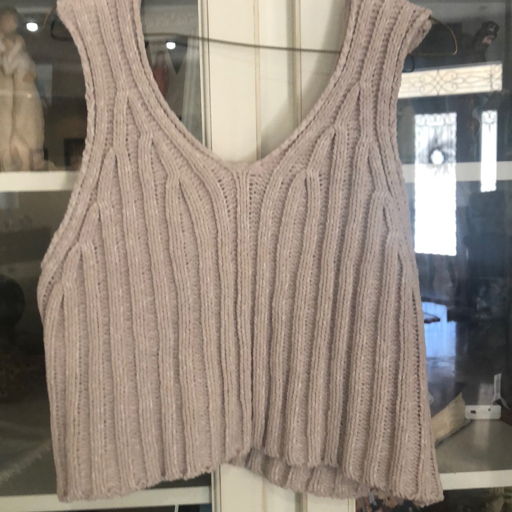 Crop sweater